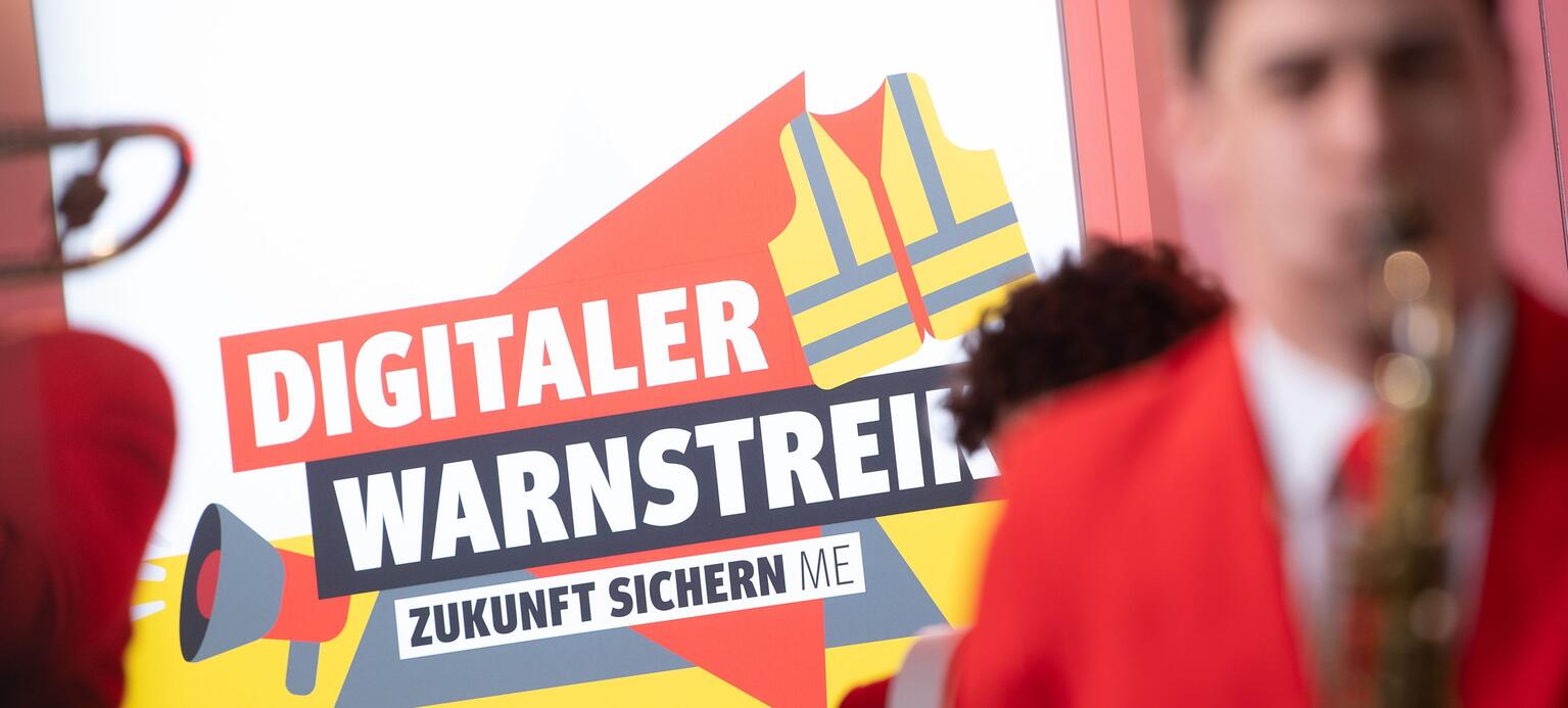 Digitaler Warnstreik