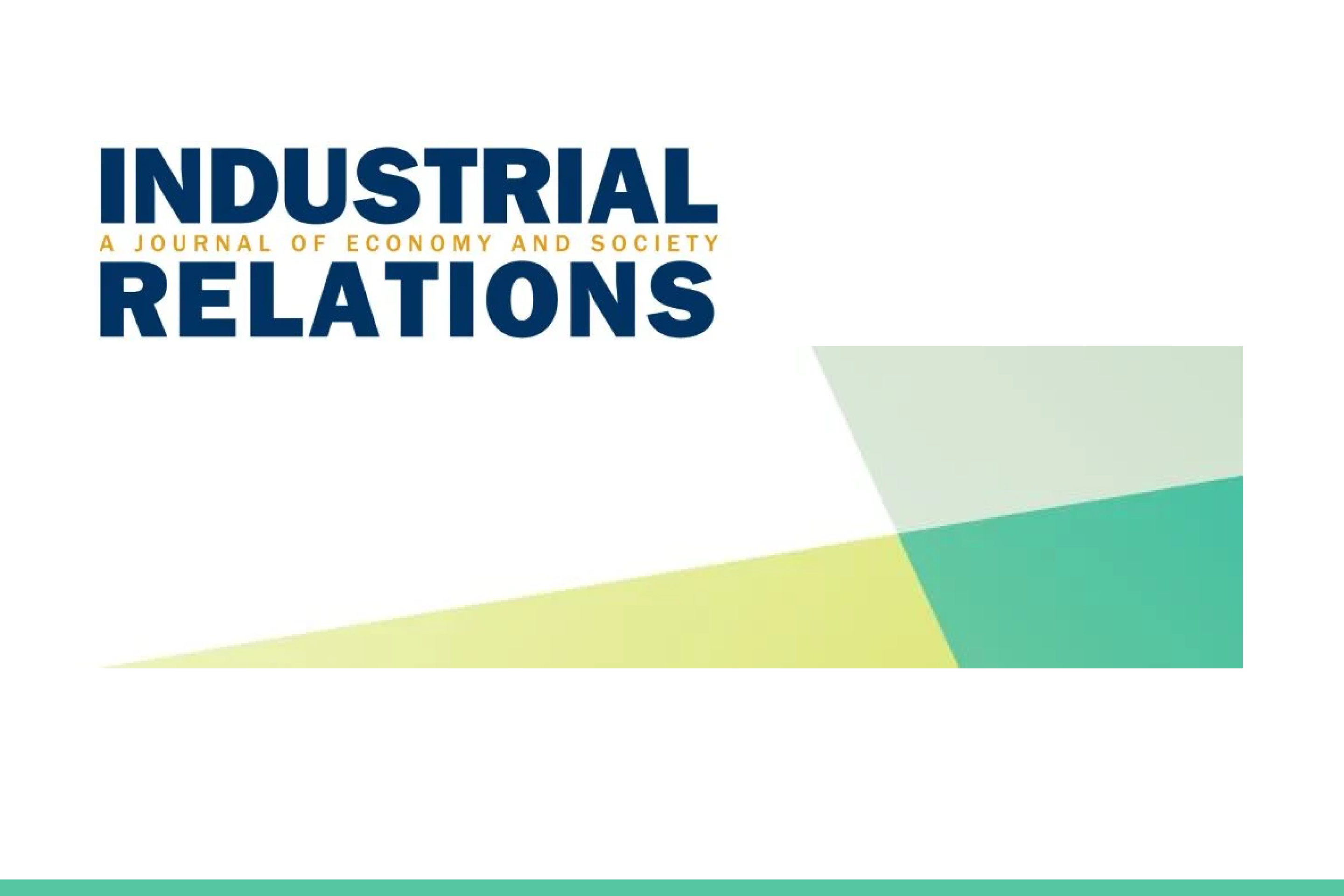 Teaser Industrial Relations