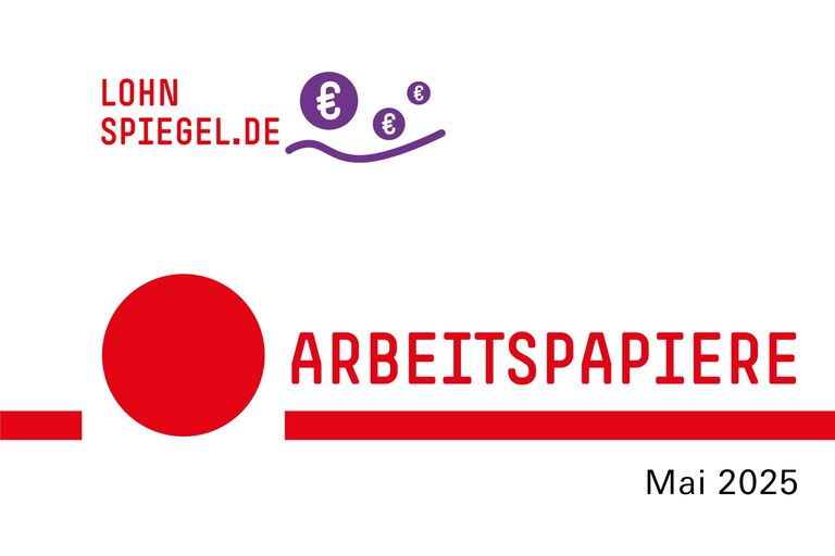 Logo Lohnspiegel.de und Schriftzug Arbeitspapiere