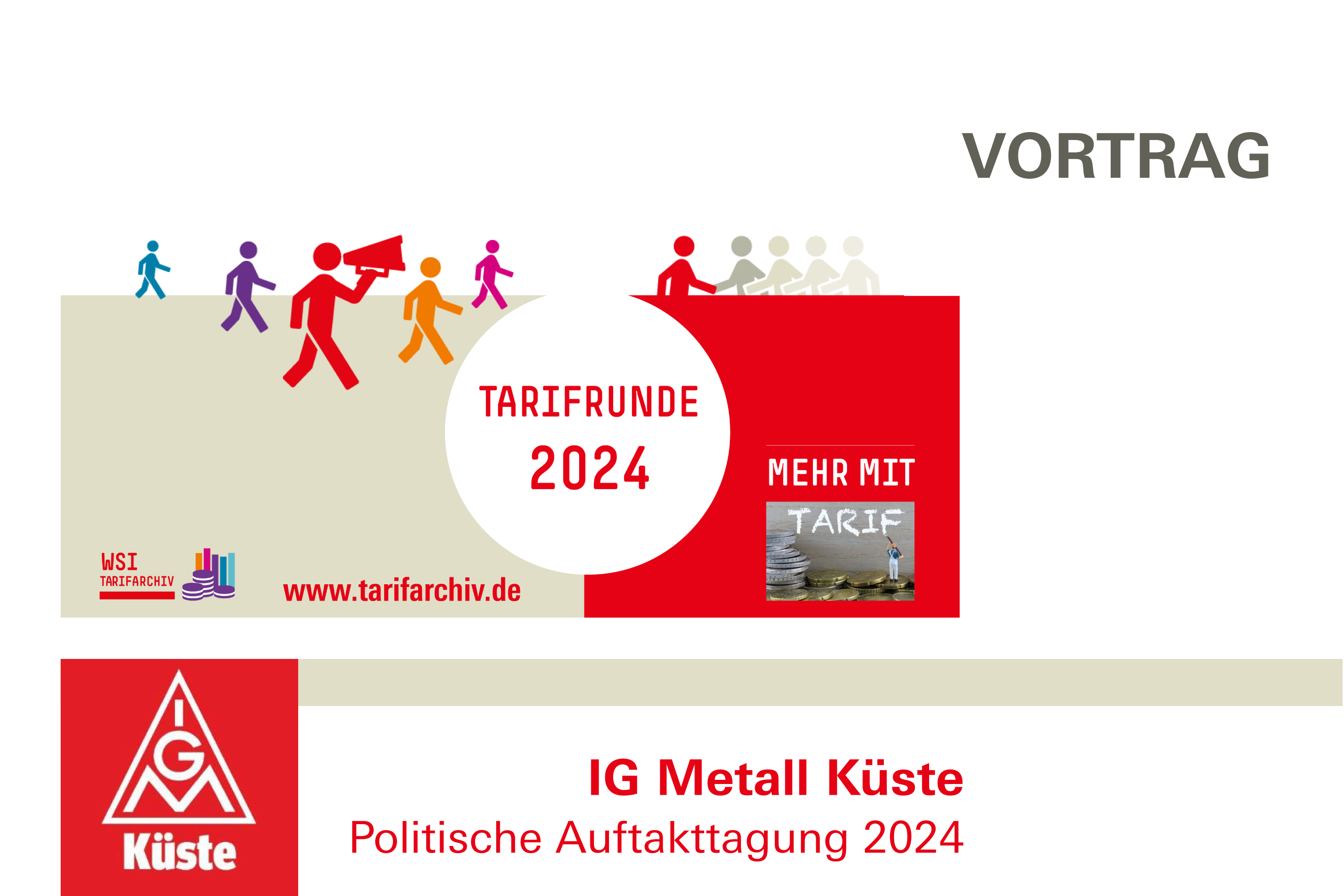 Hinweis auf einen Vortrag zur Tarifrunde 2024