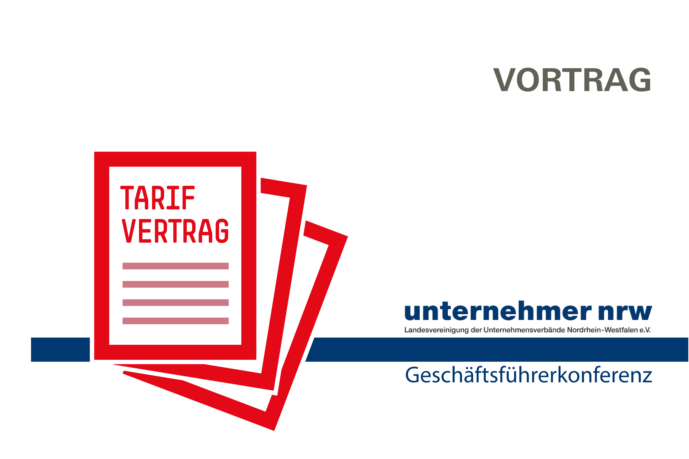 Vortrag zum Thema Tarifbindung