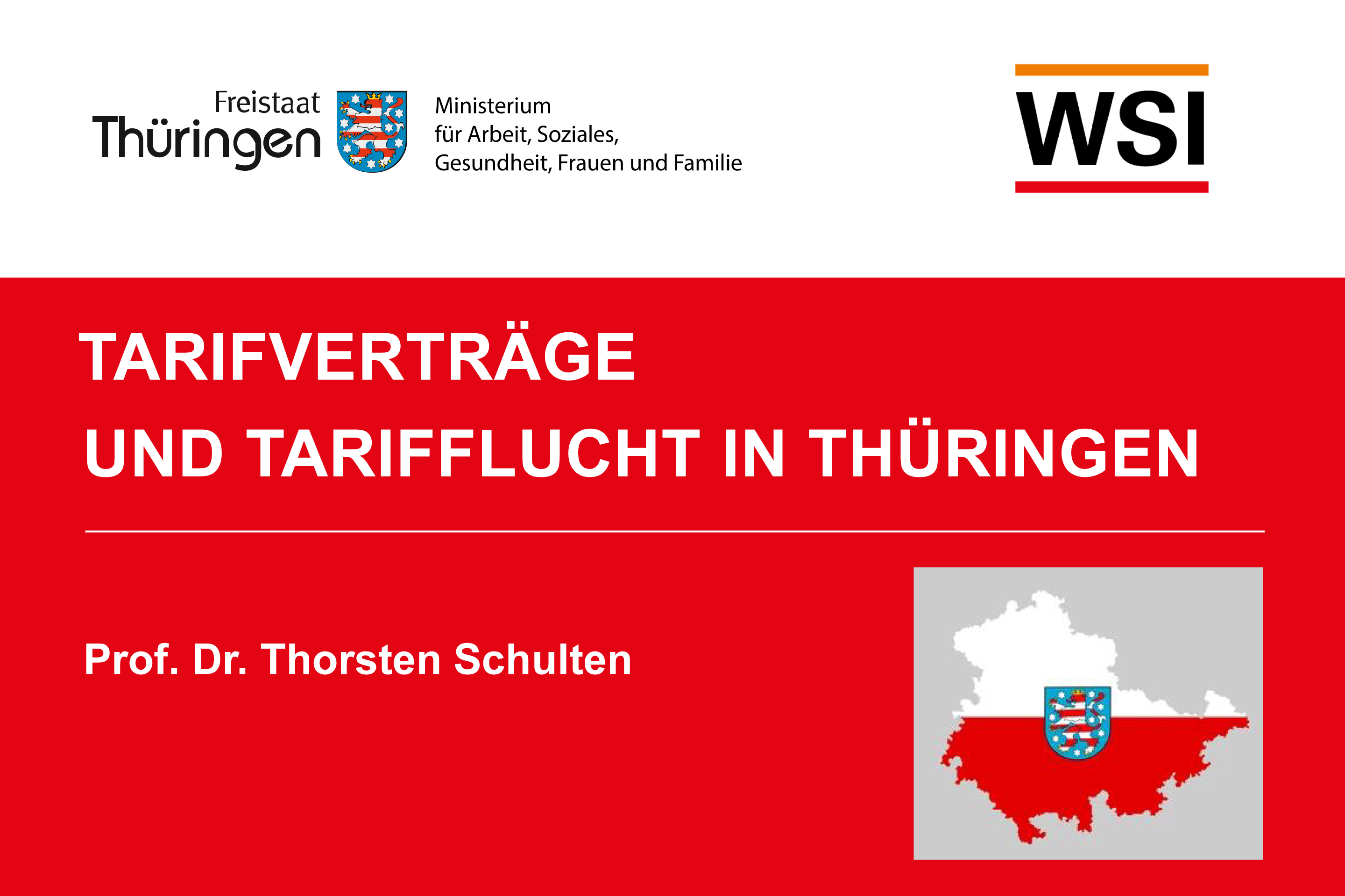 Tarifbindung in Thüringen