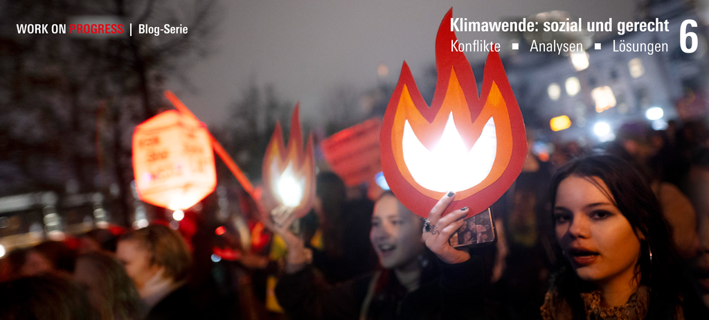 Frauen auf einer Fridays for Future Demo
